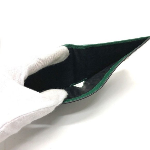 GUCCI Interlocking G Folded wallet Leather Black/SilverHardware - Picture 6 of 13